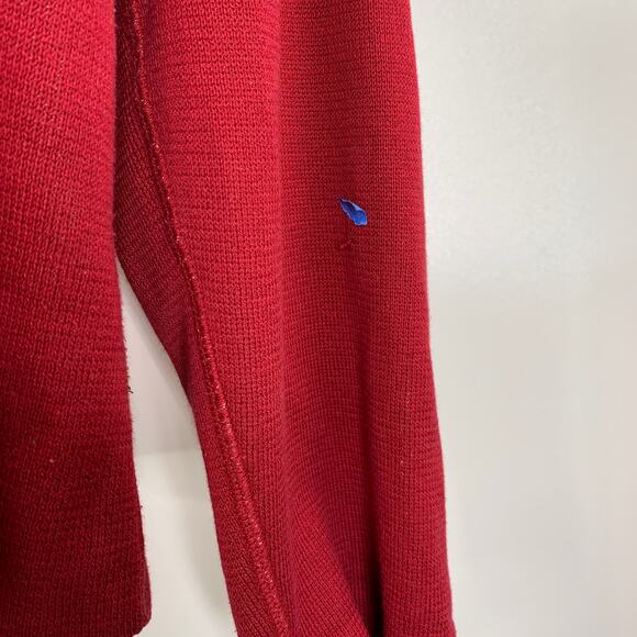 Red Label Denim Tommy Hilfiger Pullover Cotton Sweater Long Sleeves Crewneck - Picture 5 of 7